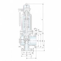 LFGS美标系列高性能蒸汽安全阀